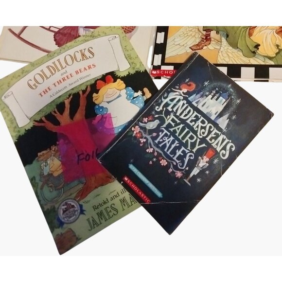 Mother Goose Childrens Book Collection Nursery Rhymes Fairy Tales Lot 3 - Picture 2 of 7